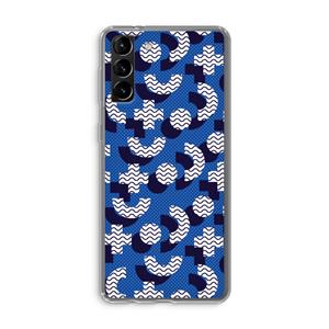 CaseCompany 8-bit N°5: Samsung Galaxy S21 Plus Transparant Hoesje