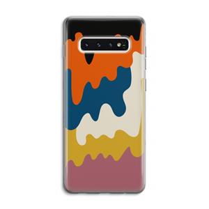 CaseCompany Baar A: Samsung Galaxy S10 4G Transparant Hoesje