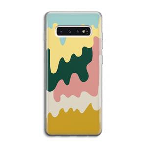 CaseCompany Baar B: Samsung Galaxy S10 4G Transparant Hoesje