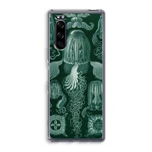 CaseCompany Haeckel Cubomedusae: Sony Xperia 5 Transparant Hoesje