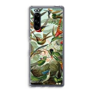 CaseCompany Haeckel Trochilidae: Sony Xperia 5 Transparant Hoesje