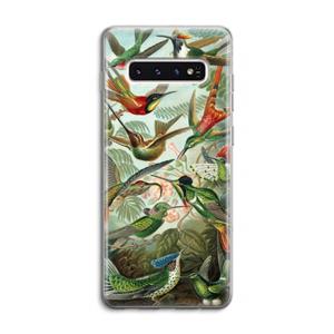 CaseCompany Haeckel Trochilidae: Samsung Galaxy S10 4G Transparant Hoesje