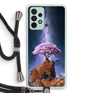 CaseCompany Ambition: Samsung Galaxy A52s 5G Transparant Hoesje met koord