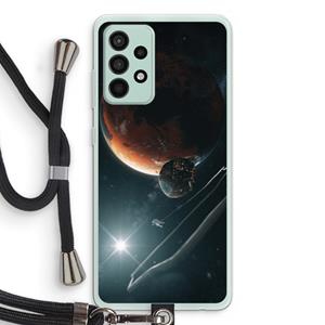 CaseCompany Mars Renaissance: Samsung Galaxy A52s 5G Transparant Hoesje met koord