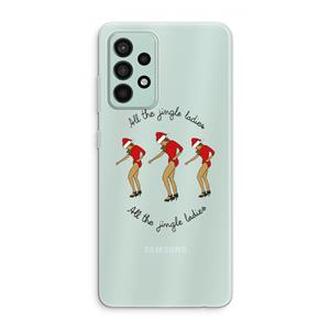 CaseCompany Jingle Ladies: Samsung Galaxy A52s 5G Transparant Hoesje