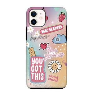 CaseCompany Positivity: iPhone 12 mini Tough Case