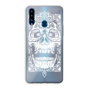 CaseCompany Seek & Destroy: Samsung Galaxy A20s Transparant Hoesje
