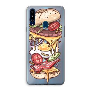 CaseCompany Diet Coke Please: Samsung Galaxy A20s Transparant Hoesje