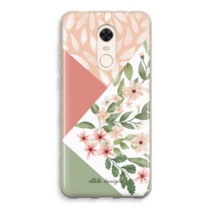 CaseCompany Sweet heaven geometrics: Xiaomi Redmi 5 Transparant Hoesje