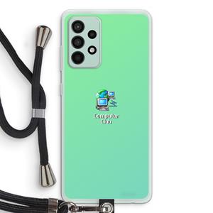 CaseCompany Win98: Samsung Galaxy A52s 5G Transparant Hoesje met koord