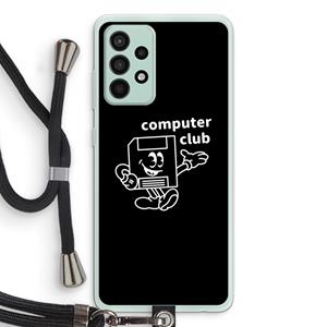 CaseCompany Floppyhead: Samsung Galaxy A52s 5G Transparant Hoesje met koord