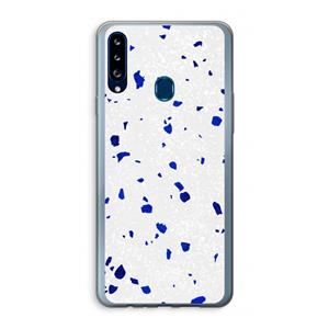 CaseCompany Terrazzo N°5: Samsung Galaxy A20s Transparant Hoesje
