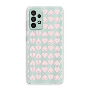CaseCompany Ass 'n Titties: Samsung Galaxy A52s 5G Transparant Hoesje