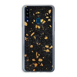 CaseCompany Terrazzo N°7: Samsung Galaxy A20s Transparant Hoesje