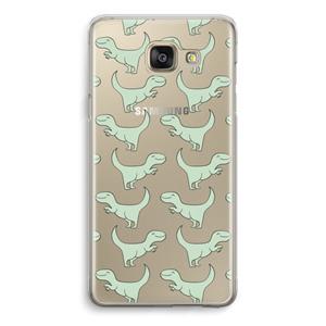 CaseCompany Dinos: Samsung Galaxy A5 (2016) Transparant Hoesje