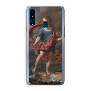 CaseCompany Soap Bubbles: Samsung Galaxy A20s Transparant Hoesje