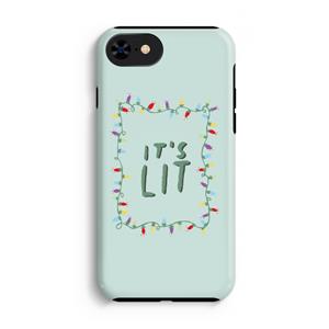 CaseCompany It's Lit: iPhone 8 Tough Case