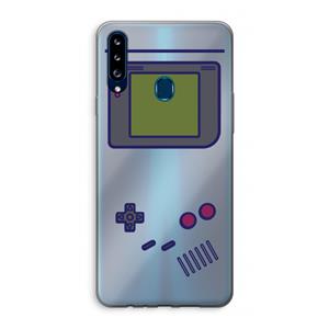 CaseCompany Game On: Samsung Galaxy A20s Transparant Hoesje