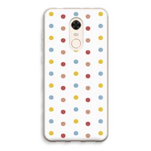 CaseCompany Bollen: Xiaomi Redmi 5 Transparant Hoesje