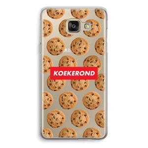 CaseCompany Koekerond: Samsung Galaxy A5 (2016) Transparant Hoesje