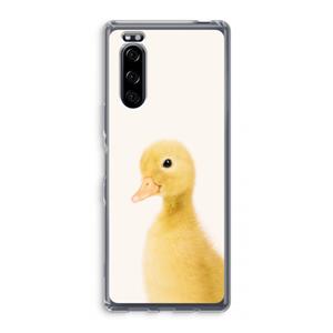 CaseCompany Duke: Sony Xperia 5 Transparant Hoesje