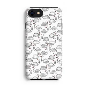 CaseCompany Zwanen: iPhone 8 Tough Case
