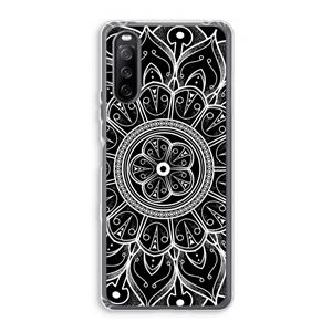 CaseCompany Roses Are Red: Sony Xperia 10 III Transparant Hoesje