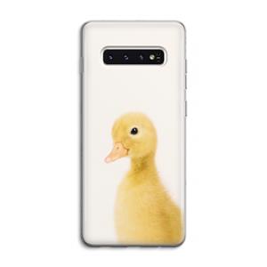CaseCompany Duke: Samsung Galaxy S10 4G Transparant Hoesje