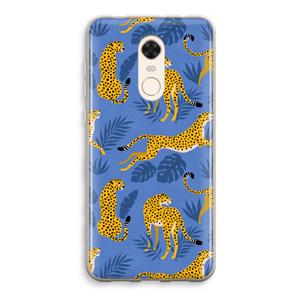 CaseCompany Luipaard: Xiaomi Redmi 5 Transparant Hoesje