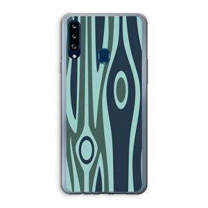 CaseCompany Bast B: Samsung Galaxy A20s Transparant Hoesje