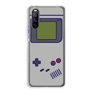 CaseCompany Game On: Sony Xperia 10 III Transparant Hoesje