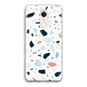 CaseCompany Terrazzo N°13: Xiaomi Redmi 5 Transparant Hoesje