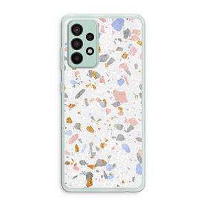 CaseCompany Terrazzo N°8: Samsung Galaxy A52s 5G Transparant Hoesje