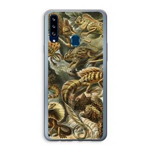 CaseCompany Haeckel Lacertilia: Samsung Galaxy A20s Transparant Hoesje
