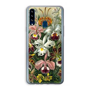 CaseCompany Haeckel Orchidae: Samsung Galaxy A20s Transparant Hoesje