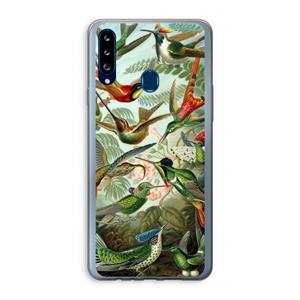 CaseCompany Haeckel Trochilidae: Samsung Galaxy A20s Transparant Hoesje