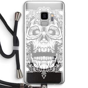 CaseCompany Seek & Destroy: Samsung Galaxy S9 Transparant Hoesje met koord