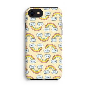CaseCompany Regenboog: iPhone 8 Tough Case