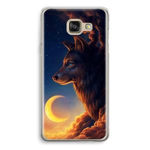 CaseCompany Night Guardian: Samsung Galaxy A5 (2016) Transparant Hoesje
