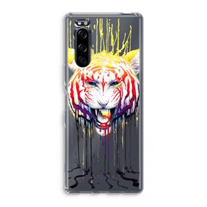 CaseCompany Fading: Sony Xperia 5 Transparant Hoesje