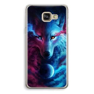 CaseCompany Where Light And Dark Meet: Samsung Galaxy A5 (2016) Transparant Hoesje