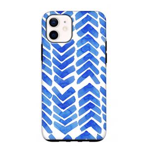 CaseCompany Blauwe pijlen: iPhone 12 mini Tough Case