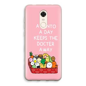 CaseCompany Bento a day: Xiaomi Redmi 5 Transparant Hoesje