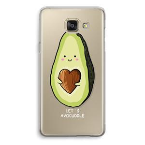 CaseCompany Avocuddle: Samsung Galaxy A5 (2016) Transparant Hoesje