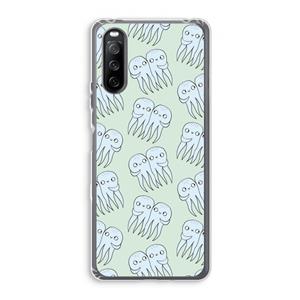CaseCompany Octopussen: Sony Xperia 10 III Transparant Hoesje
