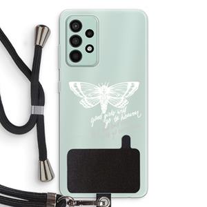 CaseCompany Good or bad: Samsung Galaxy A52s 5G Transparant Hoesje met koord