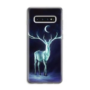 CaseCompany Nightbringer: Samsung Galaxy S10 4G Transparant Hoesje