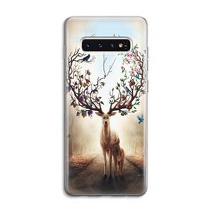 CaseCompany Seasons Change: Samsung Galaxy S10 4G Transparant Hoesje