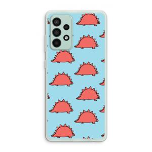 CaseCompany Dinosawrr: Samsung Galaxy A52s 5G Transparant Hoesje