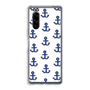 CaseCompany Ankers: Sony Xperia 5 Transparant Hoesje